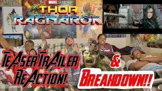 Thor: Ragnarok Teaser Trailer Reaction & Shot By Shot Breakdown!