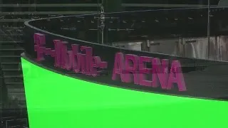 A look inside the T-Mobile Arena before the grand opening
