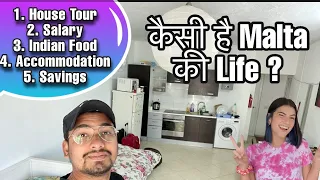 LIFE OF INDIANS IN MALTA ! कैसी है Malta की life ?