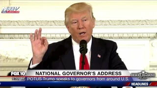 FULL: President Trump Meeting With Nation's Governors (FNN)