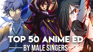 My Top 50 Anime Endings By Male Singers