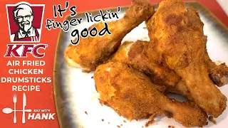 KFC Kentucky Fried Chicken Drumsticks Air Fryer Recipe