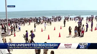 Tybee Island officials thankful for tame party weekend