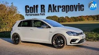 Golf 7 R Facelift + Akrapovic - DRIVE & SOUND!