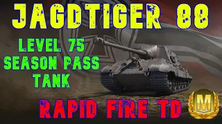 Jagdtiger 88 -Season Pass Tank-  Rapid Fire TD ll Wot Console - World of Tanks Console Modern Armour