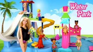 Barbie & Ken Doll Family Water Park Story