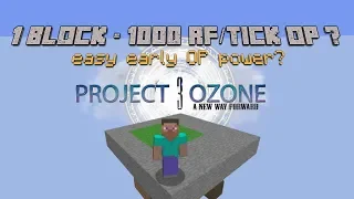 Minecraft Project Ozone 3 Easy 1000 RF per tick in one block, mekanism and applied energistics P5