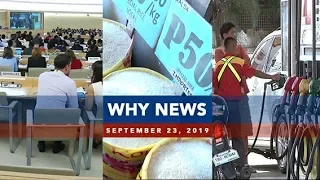 UNTV: Why News (September 23, 2019)