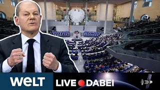 CORONA-IMPFPFLICHT: Kanzlerbefragung - So wird Scholz im Bundestag "gegrillt" | WELT Live dabei