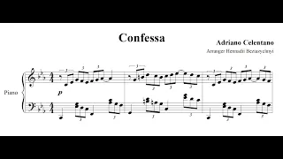 Confessa Celentano free sheet music