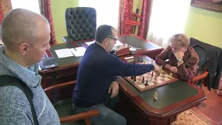 2017-10-18 WGM Strutinskaia - GM Dreev - . GM Shipov comments