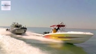 Customs and Border Protection - Boat Chase Demo