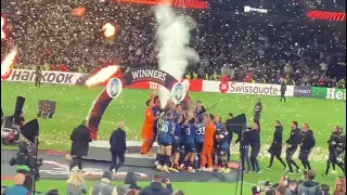 Atalanta Bergamo UEFA Europa League Winners (Atalanta vs Leverkusen 3-0) Dublin 2024