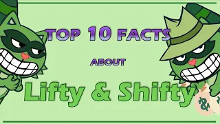 Top 10 Facts About LIFTY & SHIFTY From Happy Tree Friends (Character review)