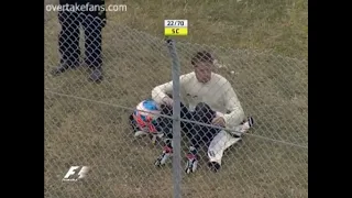 Jenson Button Crashes Into the "Wall of Champions" - 2005 Canadian GP