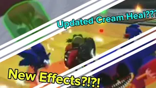 Sonic exe The Disaster 1.2 SneakPeaks!!! Part3 -Cream heal -Animation Updates -New electric effect