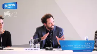 Drake Doremus Equals Press Conference (2015 Venice International Film Festival)