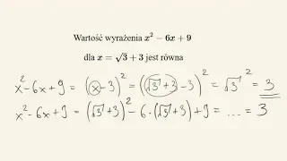 Zadanie 1 - matura podstawowa 2020