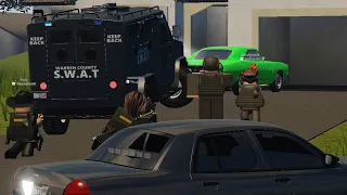 [SWAT CALLOUT] Tennessee RP | Carjack Turned Hostage Barricade Ends In Fire (LEO) | ROBLOX