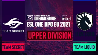 Dota2 - Team Liquid vs. Team Secret - Game 1 - DreamLeague Season 14 DPC: EU - Upper Division