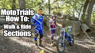 RYP TV: MotoTrials How To #1 - Walk and Ride Sections with Pat Smage