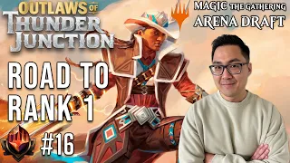 All Over In A Flash | Mythic 16 | Road To Rank 1 | Outlaws Of Thunder Junction Draft | MTG Arena