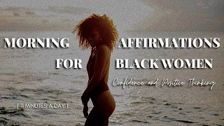 Positive and Relaxing Affirmations for Uplifting Confidence | Affirmations for Black Women