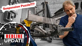 Deciphering our 1937 Ford race car's front suspension | Redline Update #84