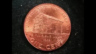 Lincoln Penny 2009 Log Cabin (Kentucky Birth and Childhood Penny)