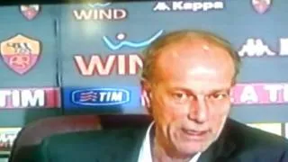 SABATINI conferenza stampa nuovo ds della AS ROMA cordata americana (prima parte)