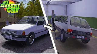 PANIER 250 NEW MODDABLE CAR SHOWCASE [IRL PEUGEOT 205] | My Summer Car Mod #12