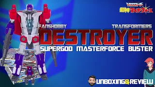 Fans Hobby Destroyer aka Buster from Transformers Super-God Masterforce Review
