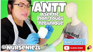 ANTT (Aseptic Non-Touch Technique) : NMC OSCE UK 🇬🇧 #nurseniezl #niezl2023 #jenuinehappiniz