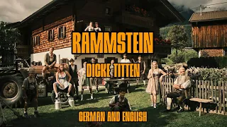 Rammstein - Dicke Titten - English and German lyrics