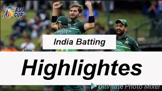 Pakistan vs India 3rd Asia Cup Match highlights - Asia cup 2023 Live PAK vs IND Score