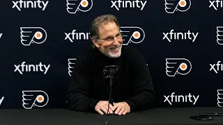 12/7 PHI vs. WSH Pregame: John Tortorella