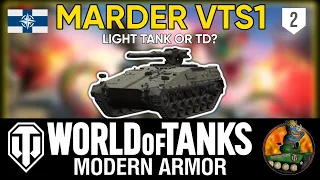 MARDER VTS1 II Tank Review & Gameplay! II Year of the Dragon Season II WoT Console
