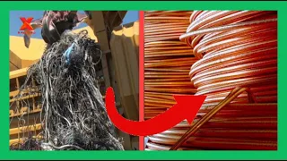 Copper Recycle #2: From Waste Cable To New Copper Roll Making Unbelievable Profit