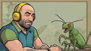 JOE ROGAN AND TONY WOODS TALKIN BOUT MANTIS AND ANTS ON THE JRE PODCAST x POKÉMON QUEST