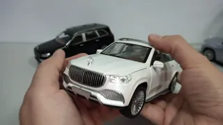 Mercedes MAYBACH GLS600 модель 1:24 "Автопром". Металл, звук, свет.