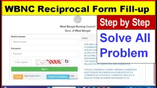 nursing reciprocal registration form fill up | how to apply reciprocal registration