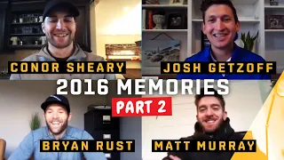 2016 Stanley Cup Memories, Part 2: Matt Murray, Bryan Rust, Conor Sheary, with Josh Getzoff