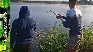 Ловим сазанов (карпов) на реке Днестр. Рыбалка с ночёвкой. Друзья были в шоке от такой рыбалки!