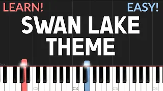 Swan Lake Theme - Tchaikovsky | EASY Piano Tutorial
