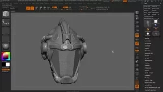 Уроки по ZBrush 4R7. Занятие 21. Кисти для жестких форм