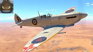 War Thunder SIM - Spitfire Controls Explained