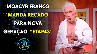 Moacyr Franco refletiu sobre o papel da nova geração | The Noite (08/06/23)