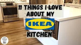 11 THINGS I LOVE ABOUT MY IKEA KITCHEN.  IKEA SECTION AXSTAD KITCHEN