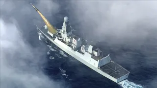 UK Navy Warships Effectively Use Sea Viper Missiles To Shoot Down Drones Off The Coast Of Scotland