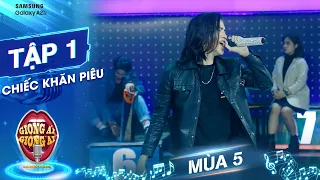 Giọng ải giọng ai 5 | Tập 1: Hòa Minzy "quẩy" quên lối về với CHIẾC KHĂN PIÊU version nhạc rock